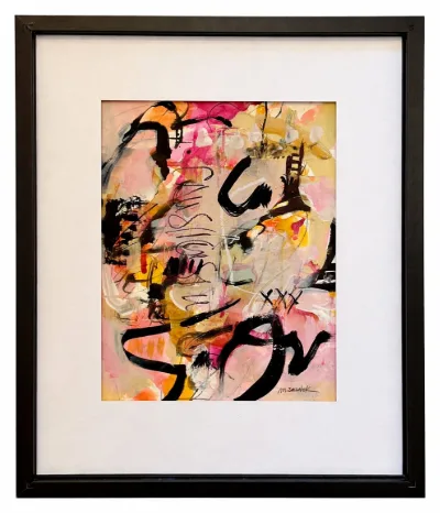 Casanova, 12X16, Black frame white mat., by Michele Zuzalek